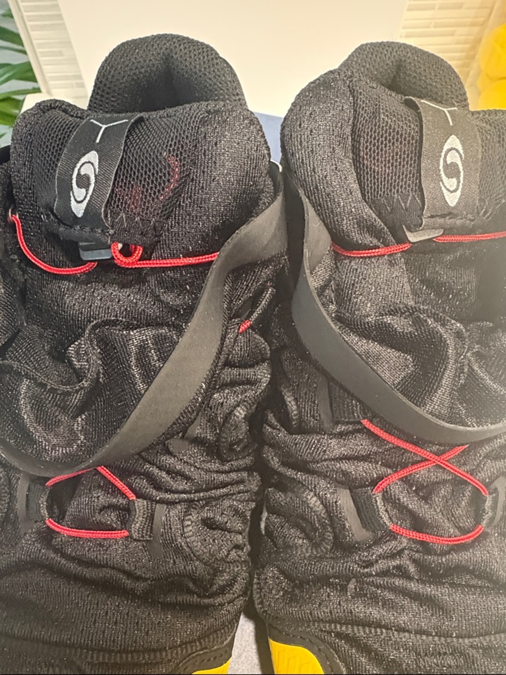 Salomon Speedcross 3V Project Trail Shoes - Black & Yellow - Picture 12 of 16